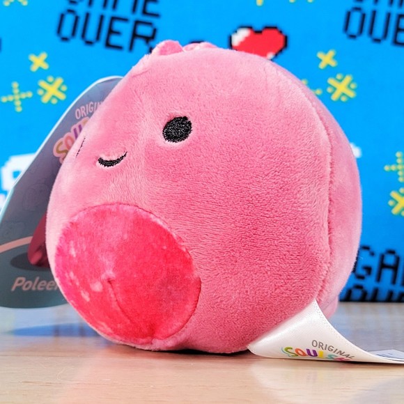 Squishmallow Poleena the Dinosaur 3" Clip UltraSoft Stuffed Dino Toy Plush NWT - Picture 6 of 12